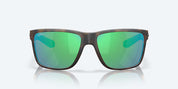 Costa Del Mar Broadbill II Sunglasses - Matte Tortoise Frame / Green Mirror Glass Lens