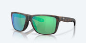 Costa Del Mar Broadbill II Sunglasses - Matte Tortoise Frame / Green Mirror Glass Lens