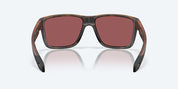 Costa Broadbill II Sunglasses - Matte Tortoise Frame with  Gold Mirror Polarized Glass Lens