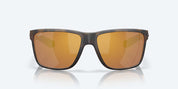 Costa Broadbill II Sunglasses - Matte Tortoise Frame with  Gold Mirror Polarized Glass Lens