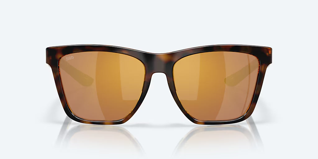 Costa Panga II Sunglasses - Tortoise Frame with Gold Mirror Lens