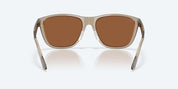 Costa Corrientes Taupe Frame with Copper Silver Mirror Polarized Glass Lens