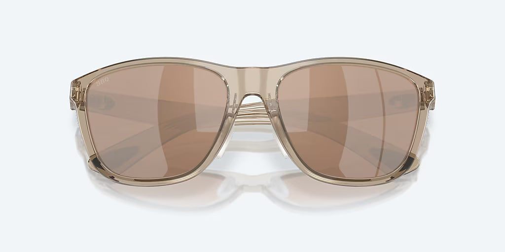 Costa Corrientes Taupe Frame with Copper Silver Mirror Polarized Glass Lens
