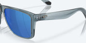 Costa Los Alijos Sunglasses - Translucent Deep Blue Frame with Blue Mirror Polarized Polycarbonate Lens