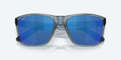 Costa Los Alijos Sunglasses - Translucent Deep Blue Frame with Blue Mirror Polarized Polycarbonate Lens