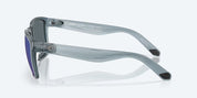 Costa Los Alijos Sunglasses - Translucent Deep Blue Frame with Blue Mirror Polarized Polycarbonate Lens