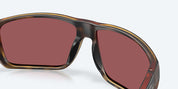 Costa Fly Line Sunglasses - Matte Tortoise Frame with Gold Mirror Polarized Glass Lens