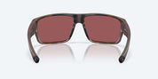 Costa Fly Line Sunglasses - Matte Tortoise Frame with Gold Mirror Polarized Glass Lens