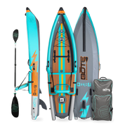 Bote DEUS Aero 11′ Native Aqua Inflatable Kayak