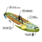Bote Wulf Aero Stand Up Paddle Board - 11'4" - Native Scales