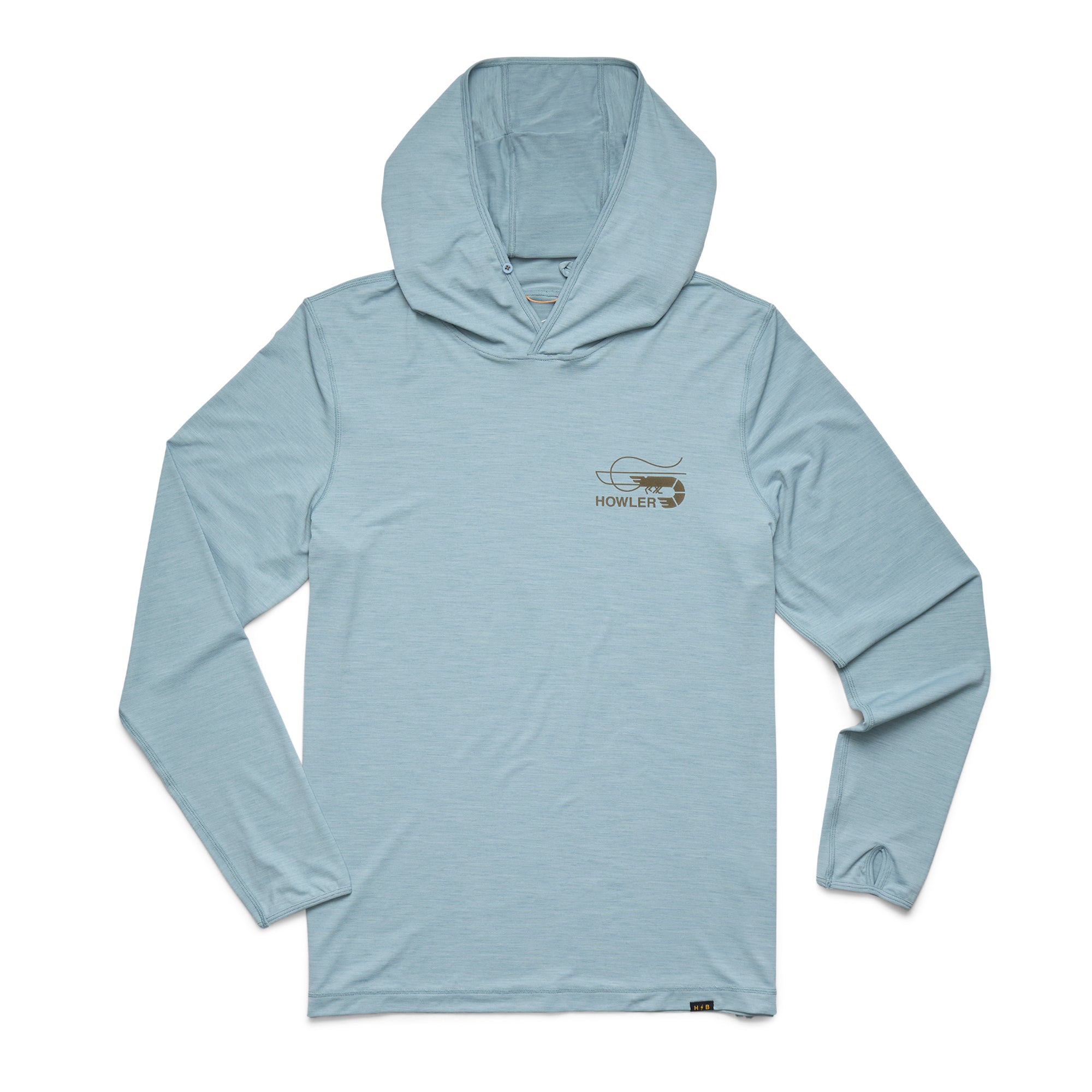 Howler Brothers HB Tech Hoodie - Pool Blue