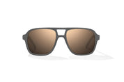 Bajio 12 South Sunglasses - Gray Glass Matte Frame with Copper Polycarbonate Lenses