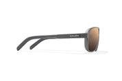 Bajio 12 South Sunglasses - Gray Glass Matte Frame with Copper Polycarbonate Lenses