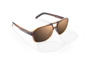 Bajio 12 South Sunglasses - Whiskey Fade Gloss Frame with Copper Glass Lens