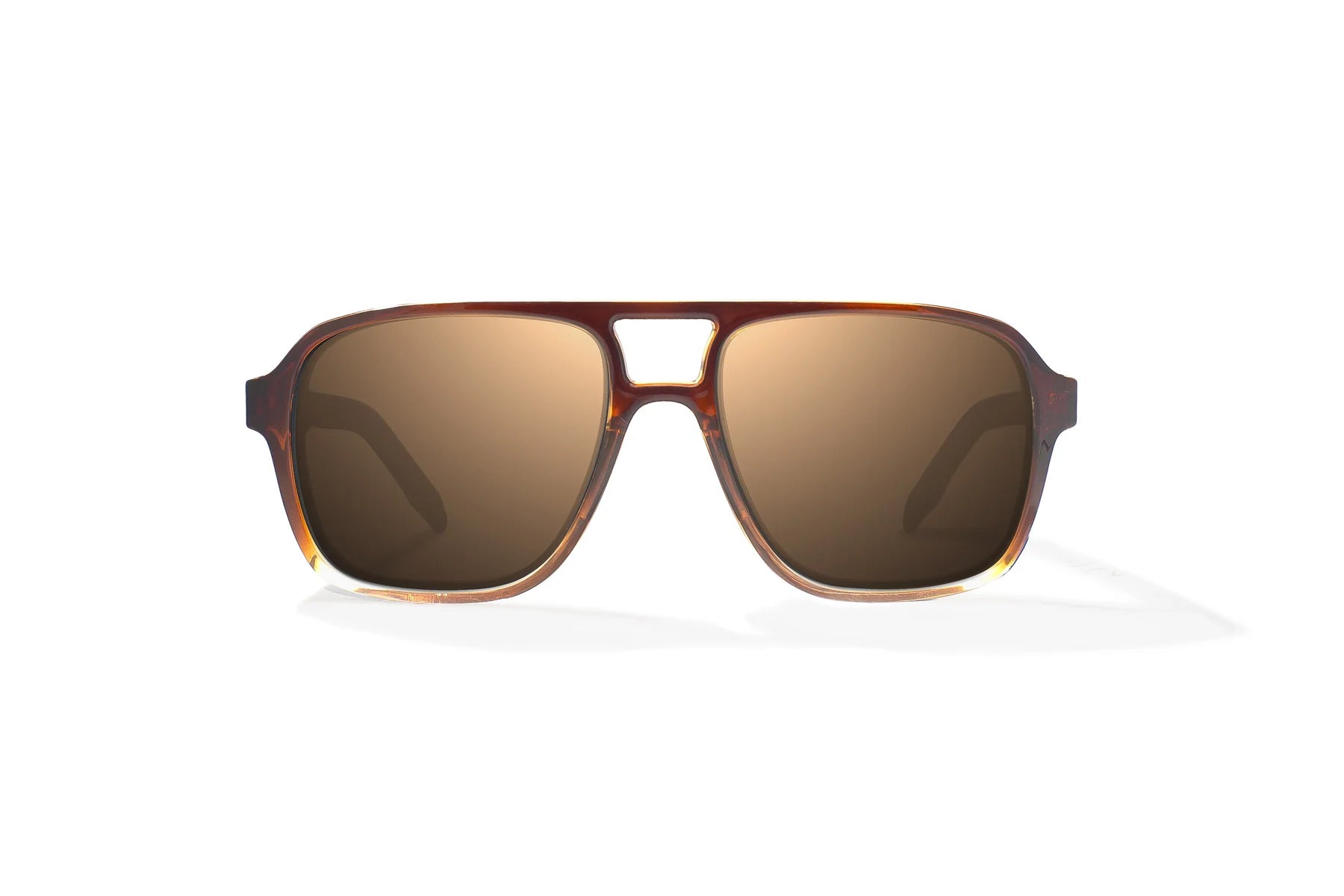 Bajio 12 South Sunglasses - Whiskey Fade Gloss Frame with Copper Glass Lens