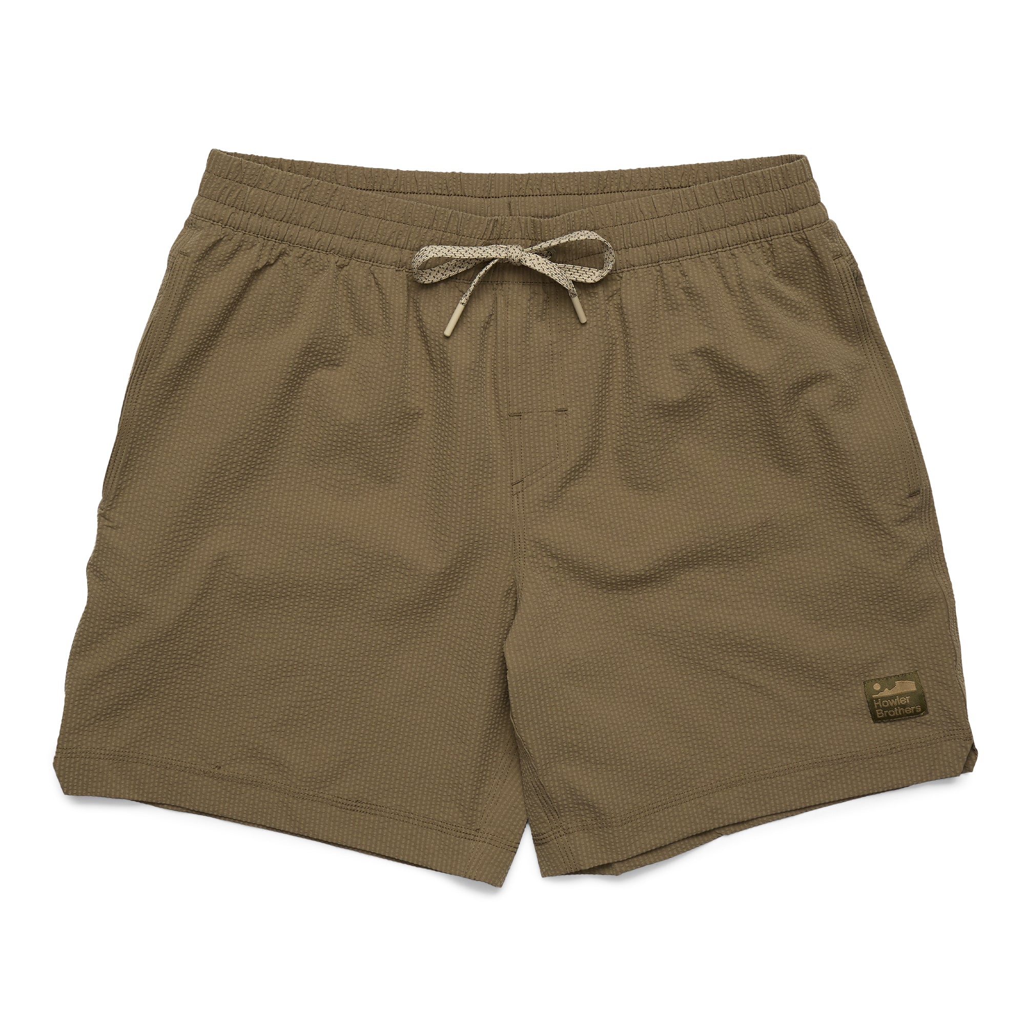 Howler Brothers Salado Shorts - Seersucker : Capers