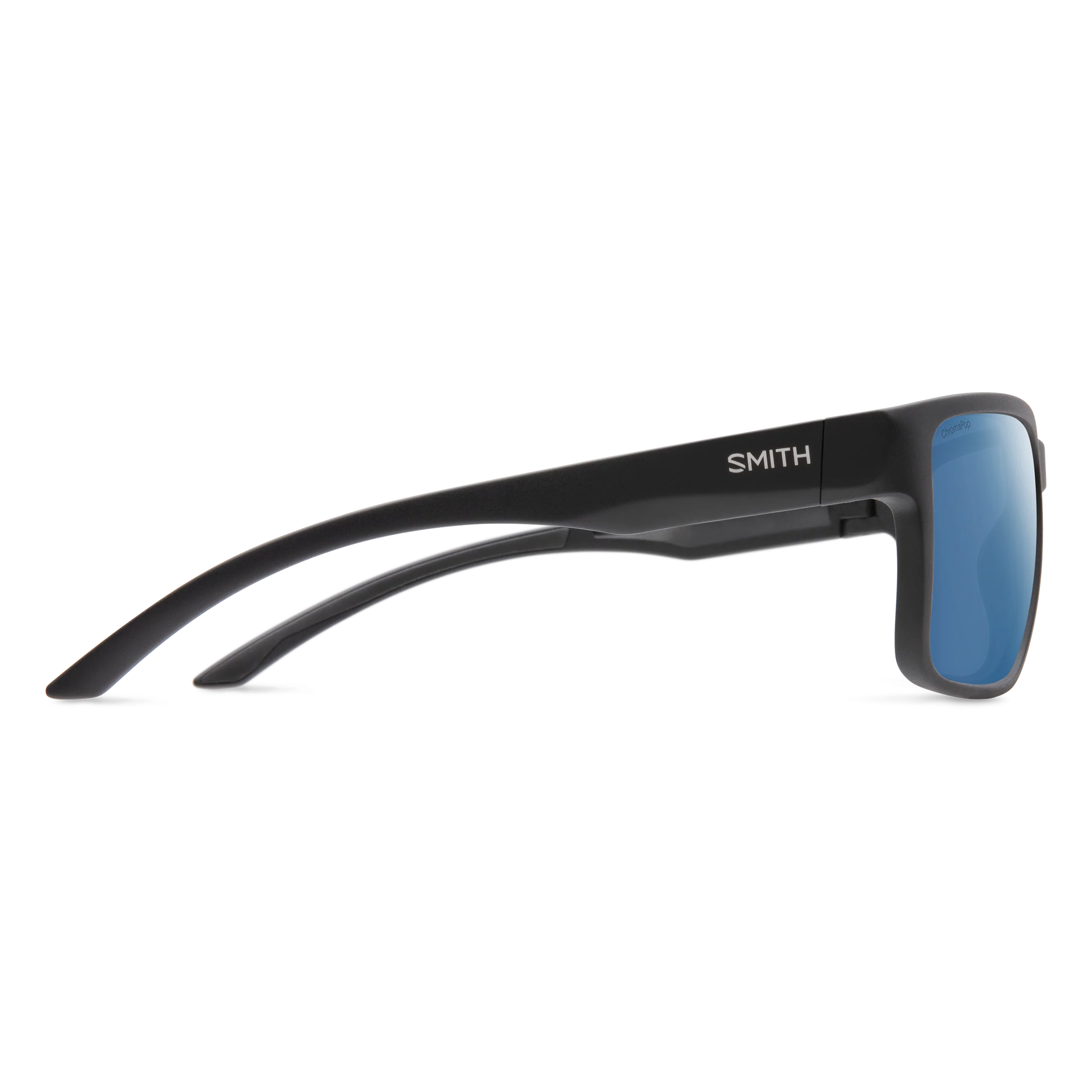 Smith Emerge Sunglasses - Matte Black Frame with ChromaPop Polarized Blue Mirror Lens