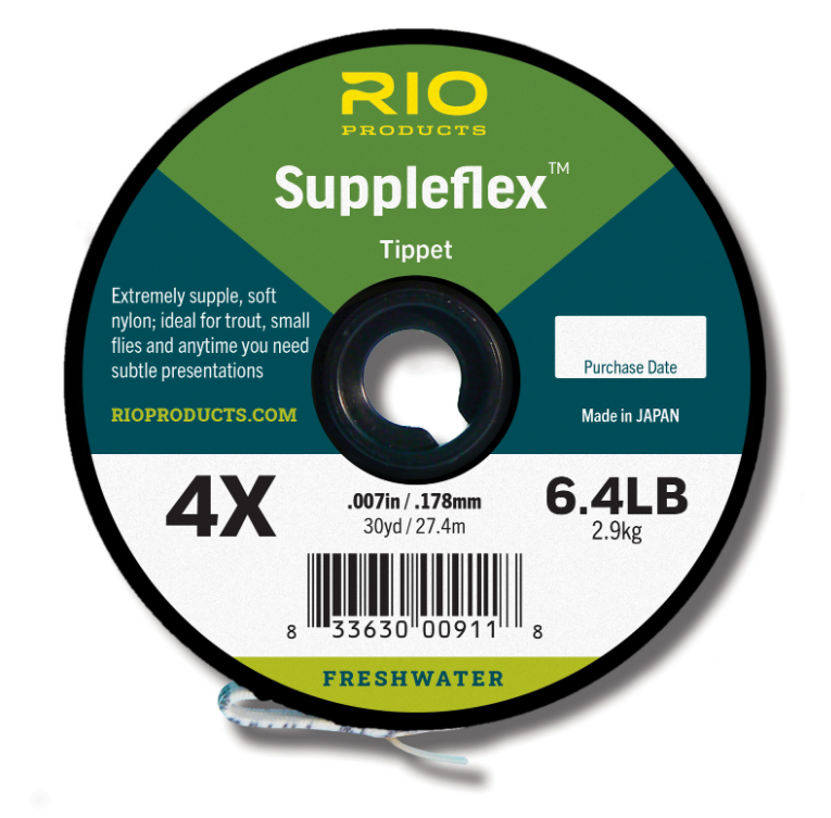 Rio SuppleFlex Tippet - 30 yd Spool