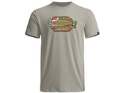 Sitka Fishmas Trout Tee - Pebble Grey