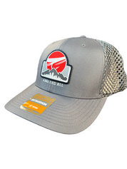 Anglers All Skyline Tilikum Mesh Trucker Hat - Charcoal