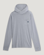 Free Fly Men's Bamboo Lightweight Graphic Hoodie - Catch A Cold One-Aspen Grey
