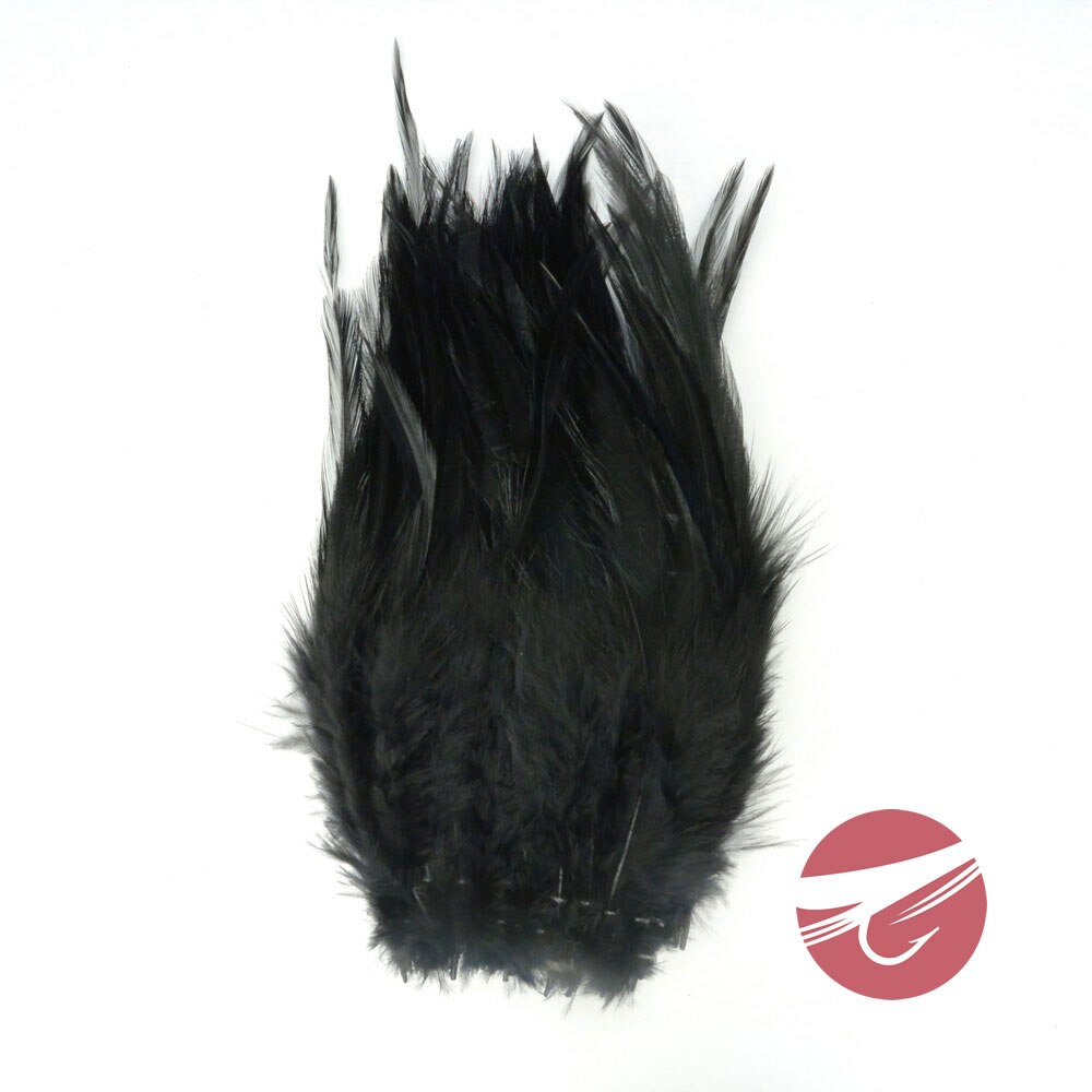 Wapsi Strung Rooster Saddles - Dyed Over White