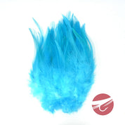 Wapsi Strung Rooster Saddles - Dyed Over White