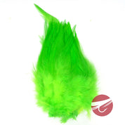 Wapsi Strung Rooster Saddles - Dyed Over White