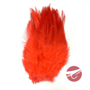 Wapsi Strung Rooster Saddles - Dyed Over White