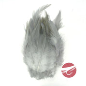 Wapsi Strung Rooster Saddles - Dyed Over White