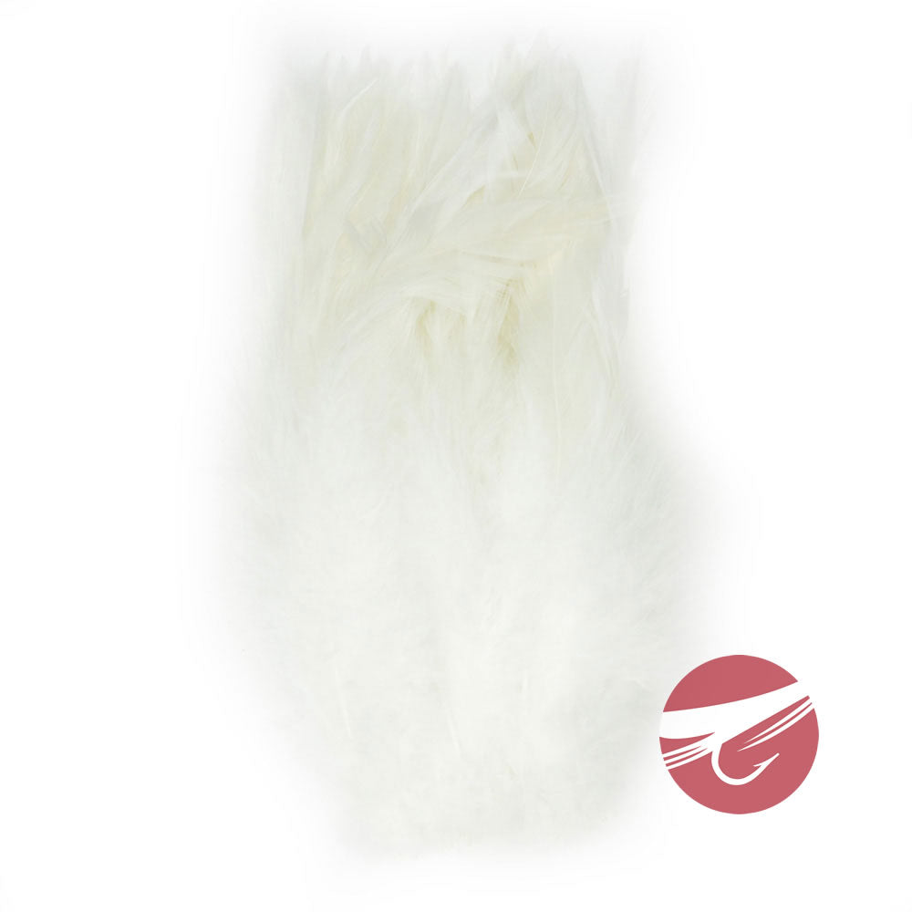 Wapsi Strung Rooster Saddles - Dyed Over White