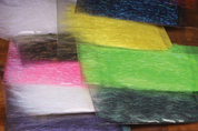 Hareline Ice Dub Shimmer Fringe