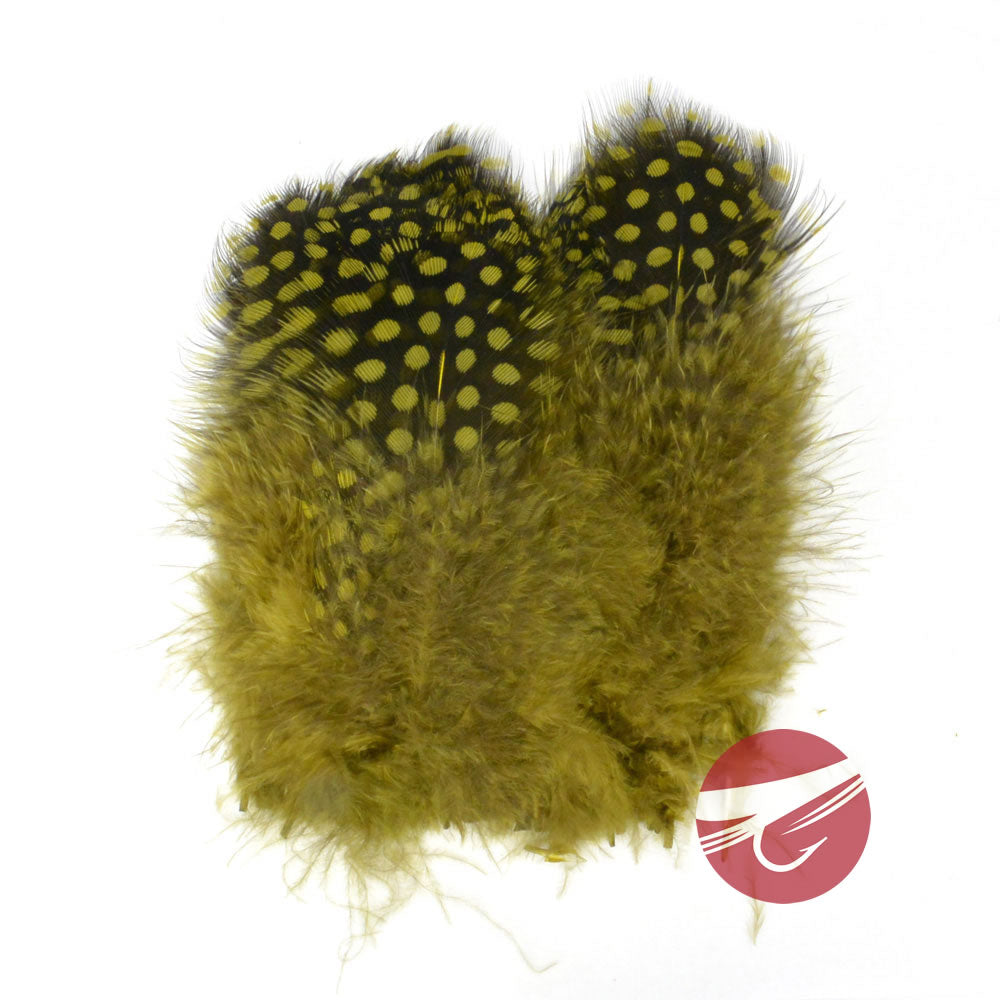 Hareline Strung Guinea Feathers