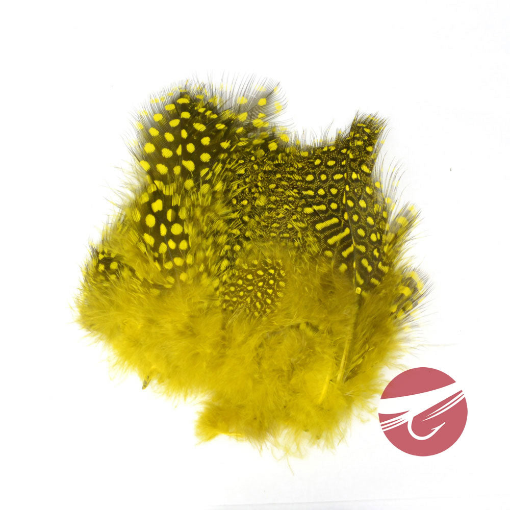 Hareline Strung Guinea Feathers