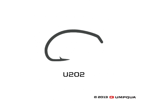 Umpqua U-Series U202 Scud / Worm Hooks - 50 Pack