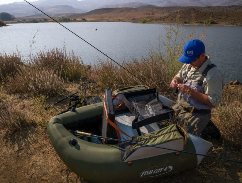 Boat Fat Cat Bait And Tackle Fishing Float Tube Outcast Sporting