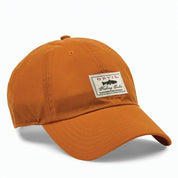 Orvis Vintage Waxed Cotton Ball Cap - Burnt Orange