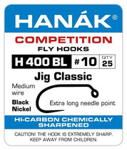 Hanák Competition Fly Hooks - Model 400BL  Jig Classic