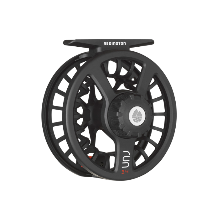 Redington Run 3/4 Fly Reel Black Redington Run 3/4 Fly Reel Black