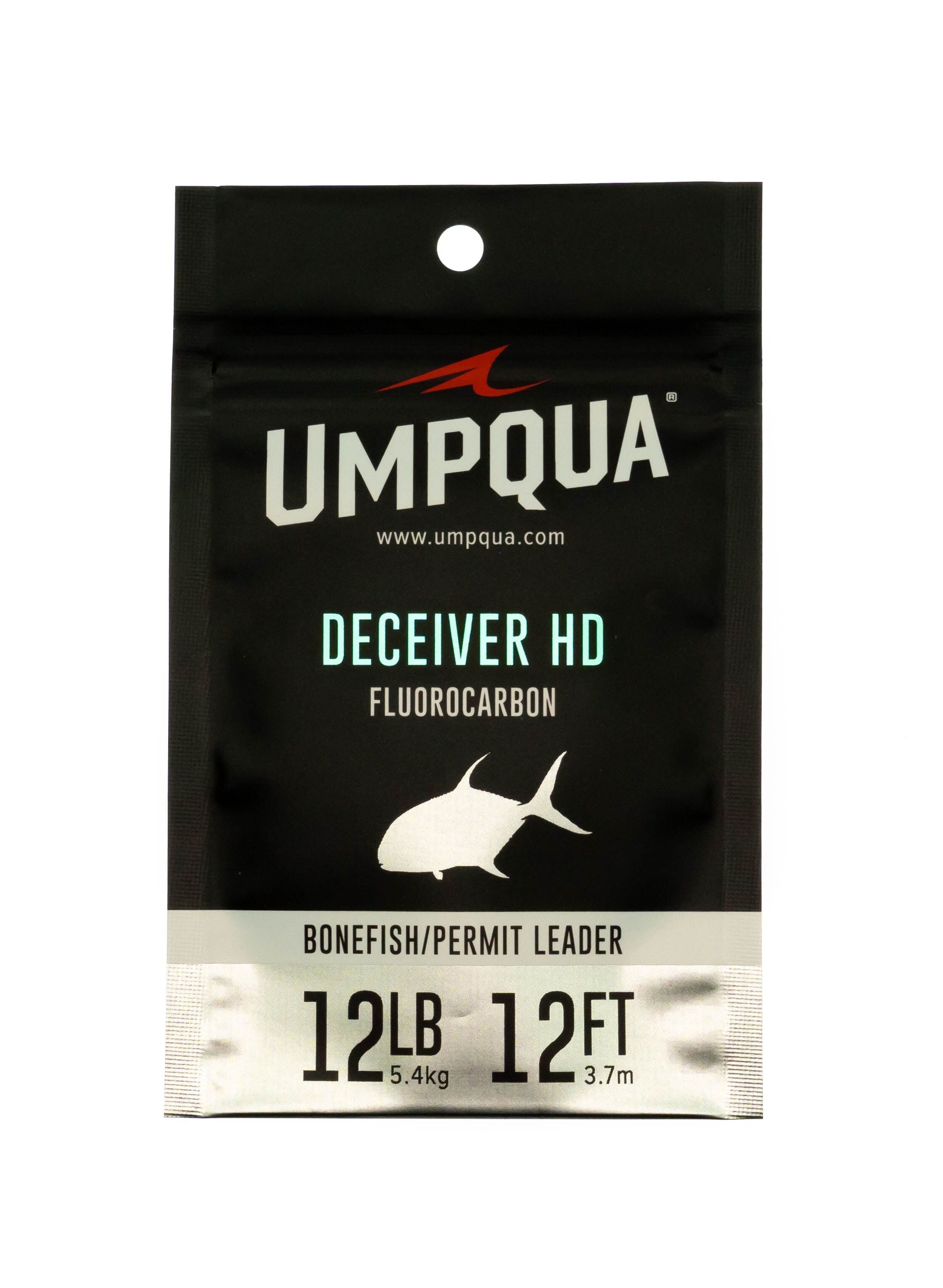 Umpqua Deceiver HD Bonefish/Permit 12ft Fluoro Leader - Single Pack