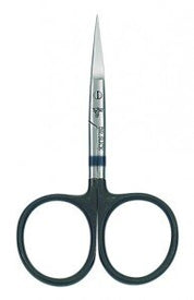 Dr. Slick Black Loop Tungsten Carbide All Purpose Scissor - 4 inch