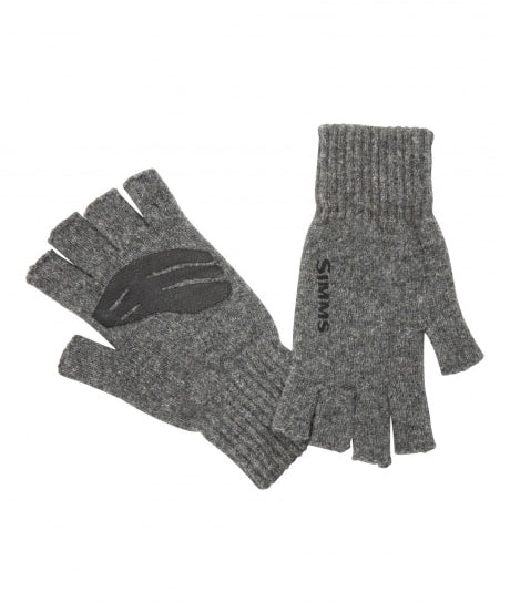 Simms Wool Half-Finger Gloves
