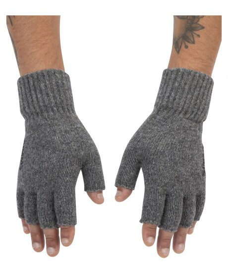 Simms Wool Half-Finger Gloves