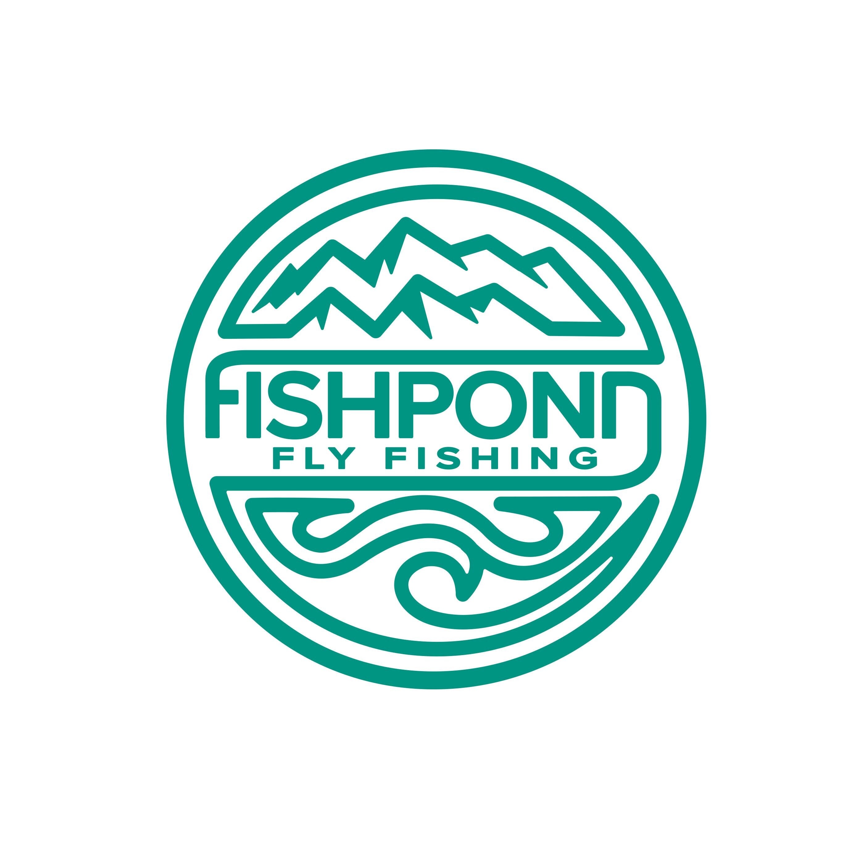 Fishpond Thermal Die Cut Headwaters Sticker