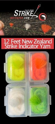 New Zealand Strike Indicator Four Color Wool Yarn Dispenser
