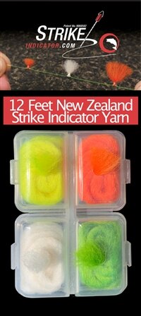 New Zealand Strike Indicator Four Color Wool Yarn Dispenser
