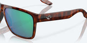 Costa Del Mar Paunch XL Sunglasses - Tortoise / Green Mirror 580G