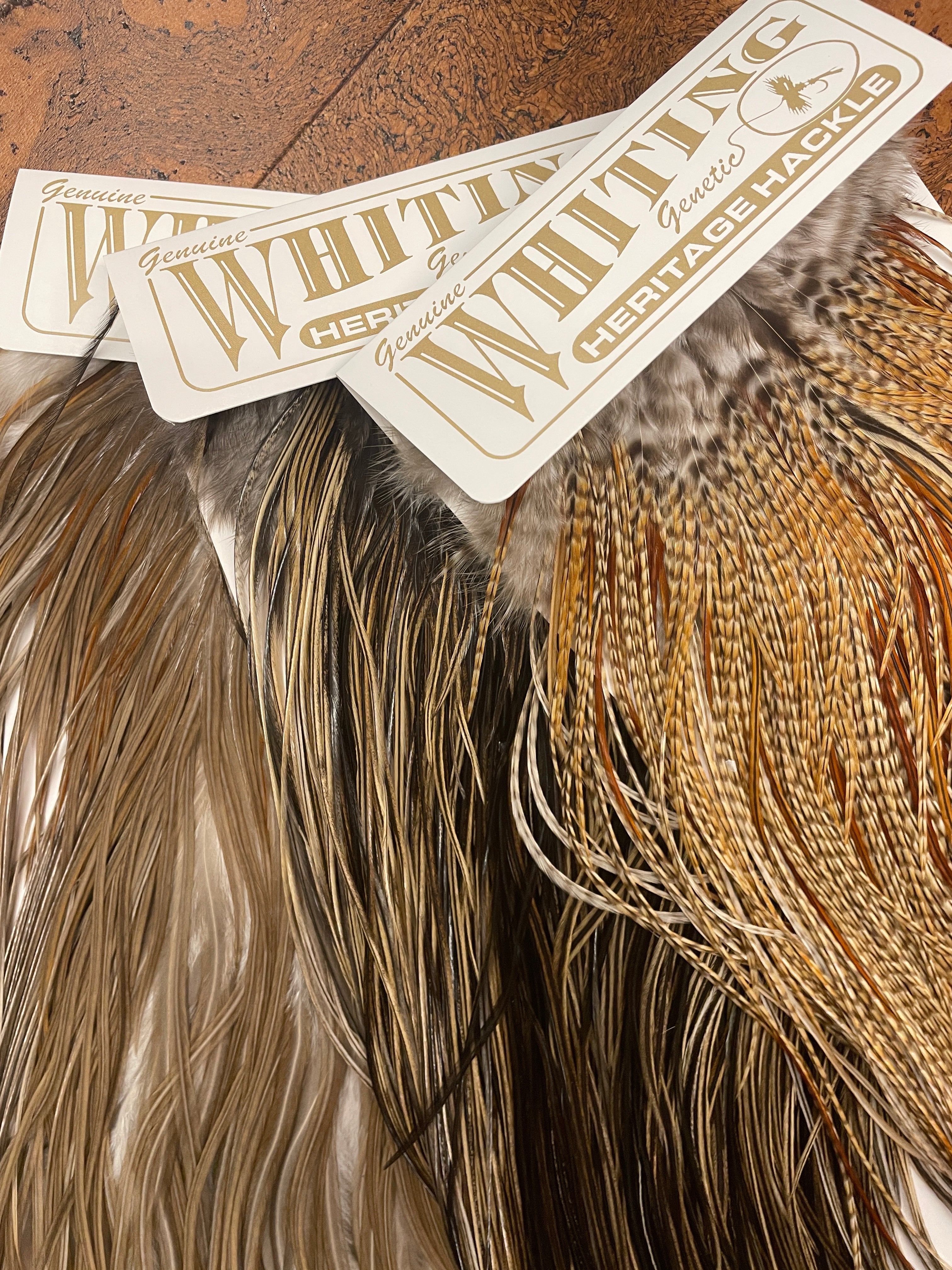 Whiting Farms Heritage Hackle Rooster Saddle