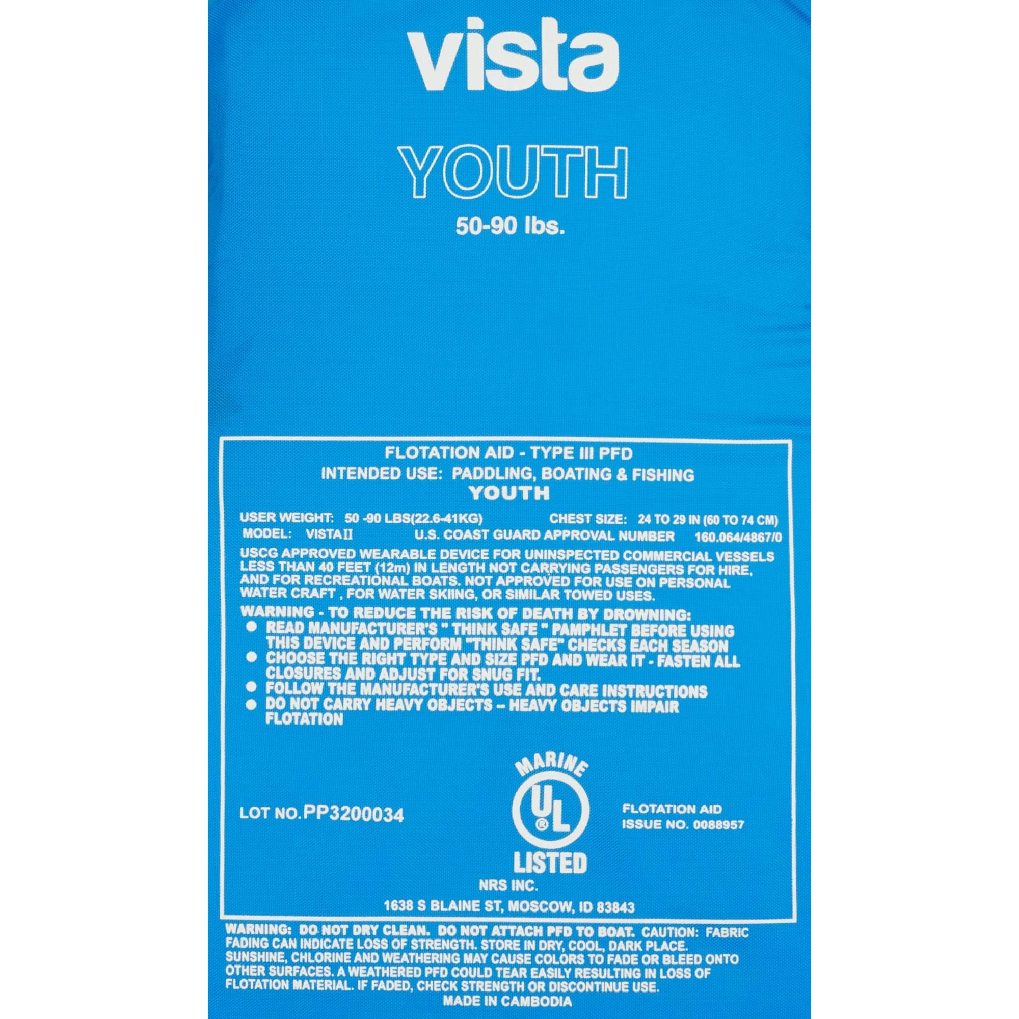 NRS - Vista Youth PFD