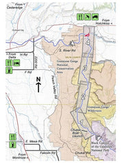 Troutmap River Maps Colorado - Gunnison River